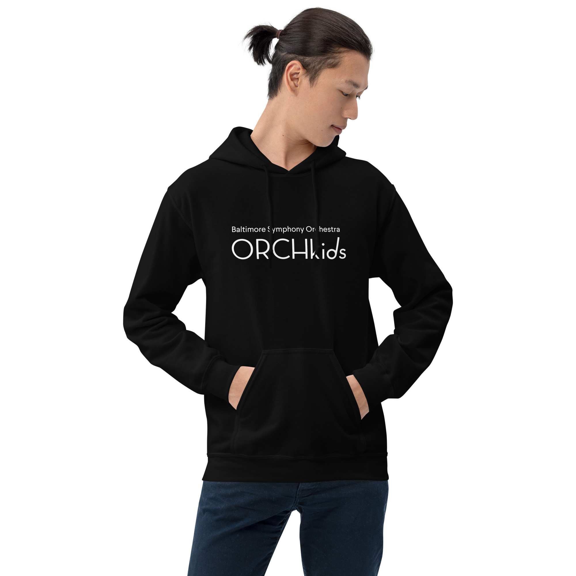 OrchKids Hoodie, White Logo
