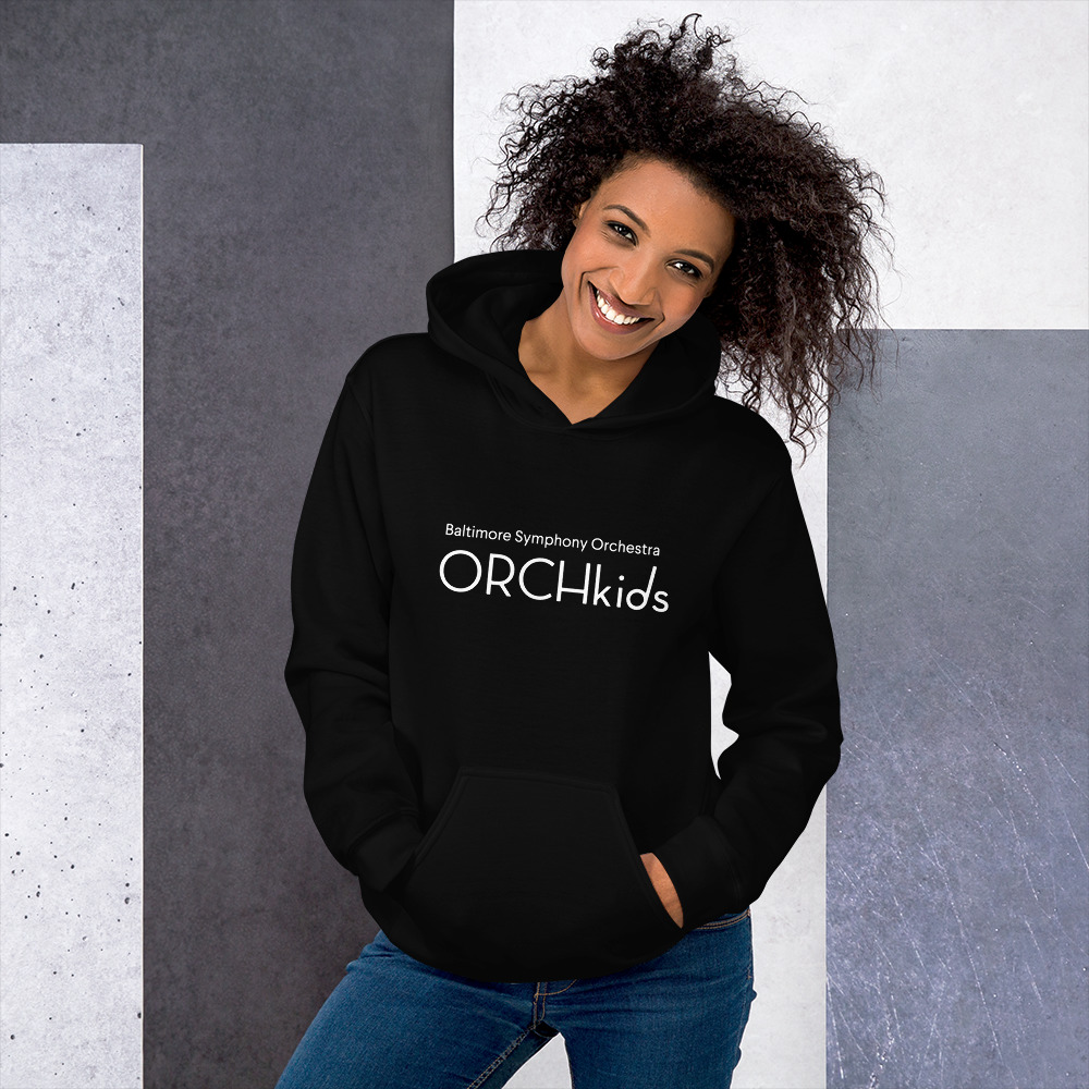 OrchKids Hoodie, White Logo - Image 2