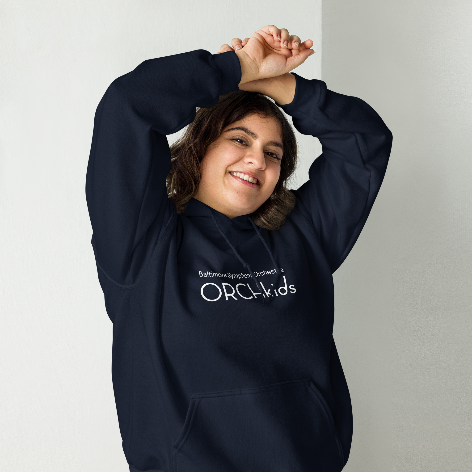 OrchKids Hoodie, White Logo - Image 3